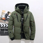Down Jacket Duck Down Lightweight Removable Hood