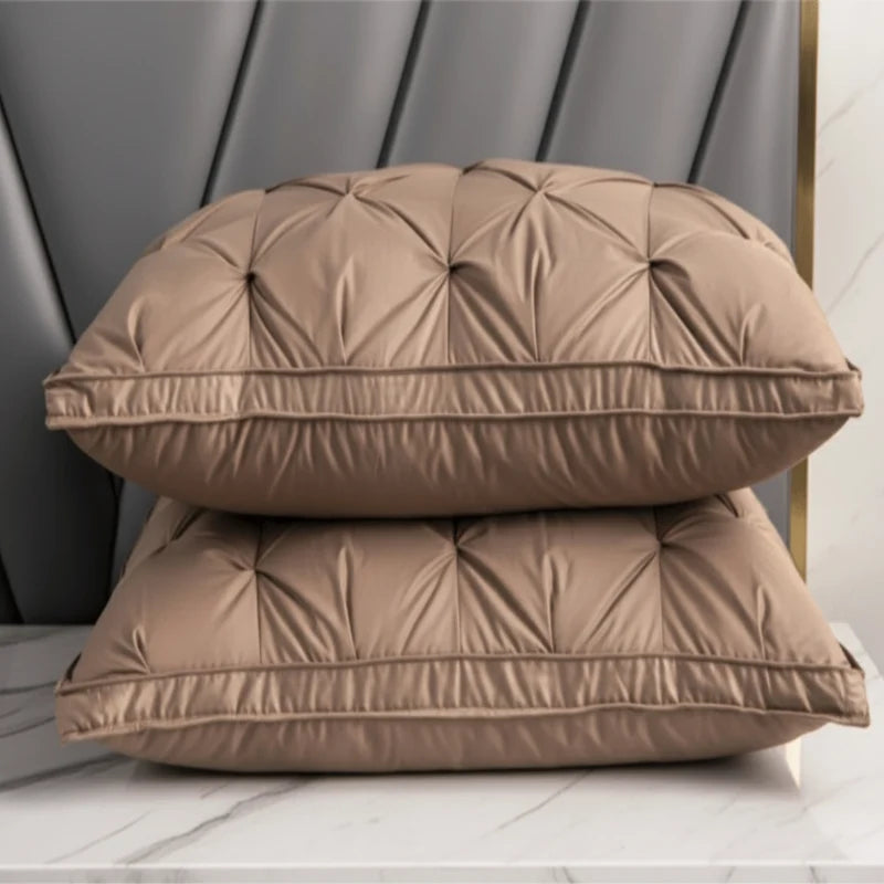 Down Pillow Goose Down Hypoallergenic & Breathable