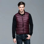 Down Vest Packable Lightweight Water-Resistant Shell