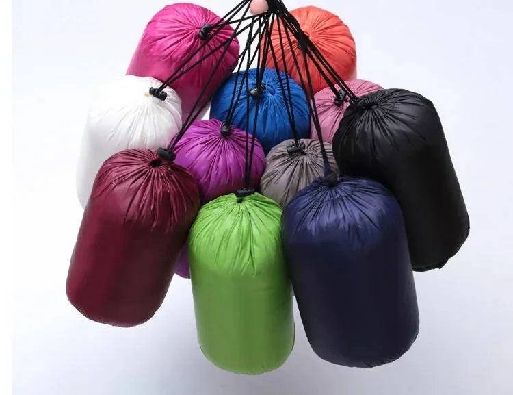Down Vest Packable Lightweight Water-Resistant Shell