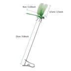 Dragonfly Clips Realistic Shimmering Wings Waterproof 3-Pack