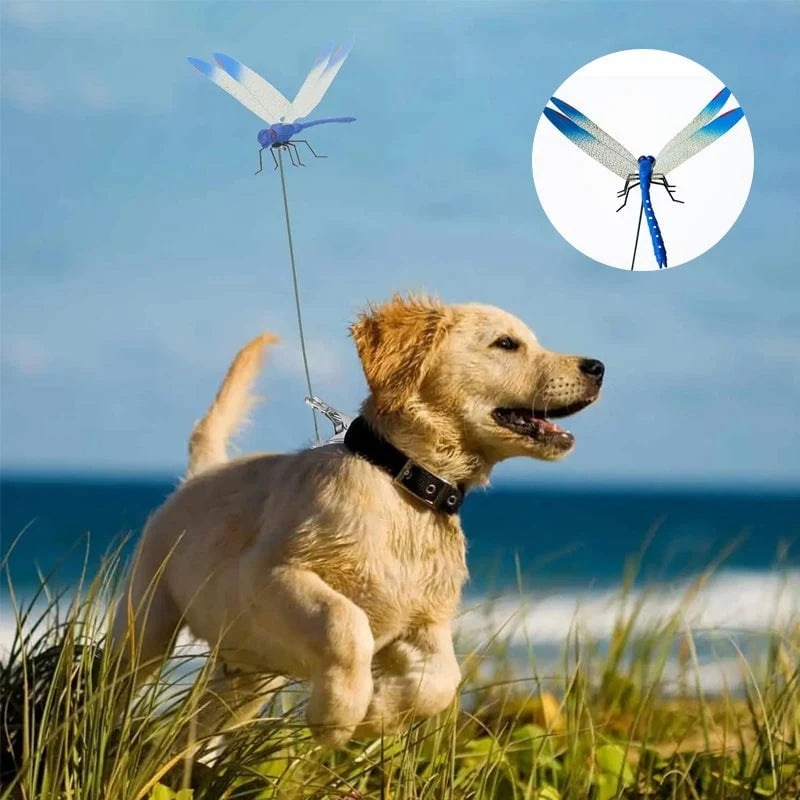 Dragonfly Clips Realistic Shimmering Wings Waterproof 3-Pack
