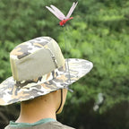 Dragonfly Clips Realistic Shimmering Wings Waterproof 3-Pack