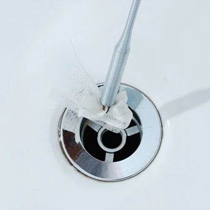 Drain Cleaning Hook Flexible Reach Ergonomic Handle