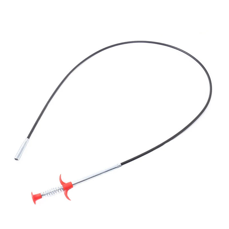Drain Cleaning Hook Flexible Reach Ergonomic Handle