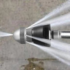 Drain Cleaning Nozzle Stainless Steel Self-Propelling Backward Jets
