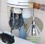 Drain Cleaning Nozzle Stainless Steel Self-Propelling Backward Jets