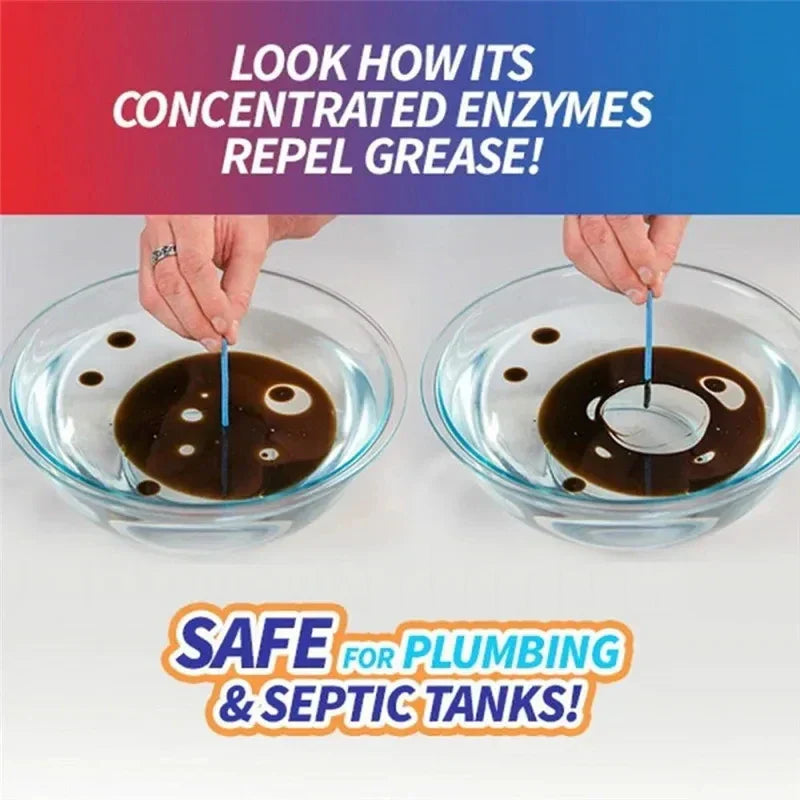 Drain Cleaning Sticks Enzymatic Odor Control Septic-Safe 12-Pack