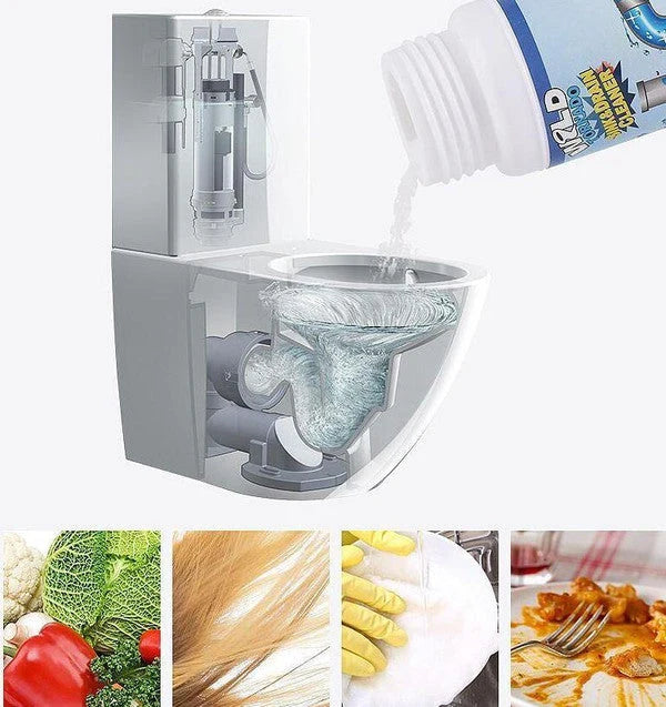 Drain Opener High-Density pH-Modifying Septic Safe