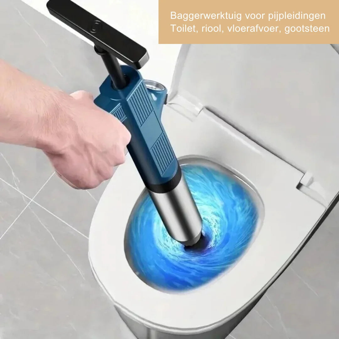 Drain Plunger Adjustable Pressure Chemical-Free