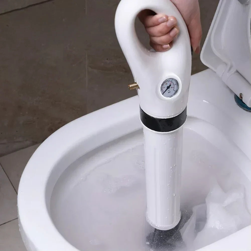 Drain Plunger Compressed Air Chemical-Free
