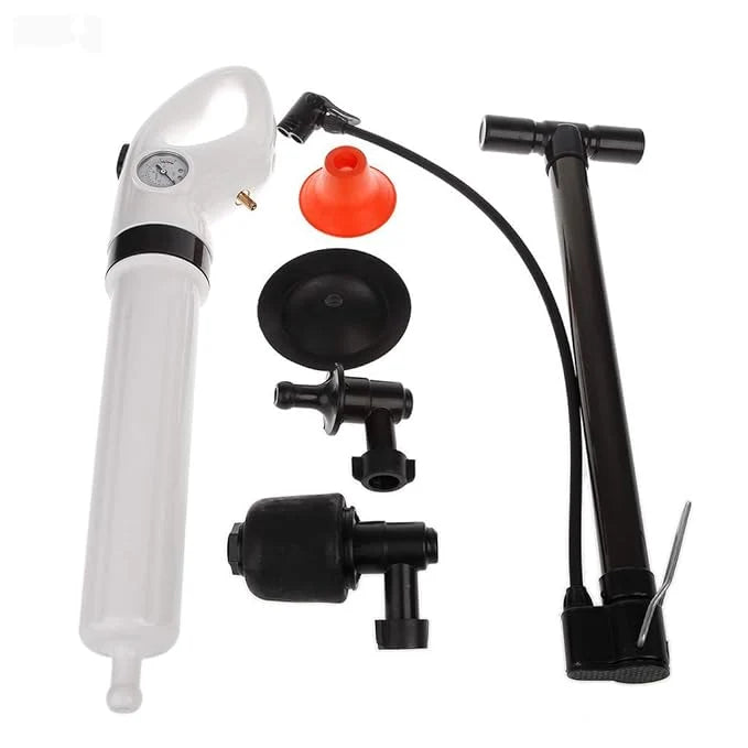 Drain Plunger Compressed Air Chemical-Free