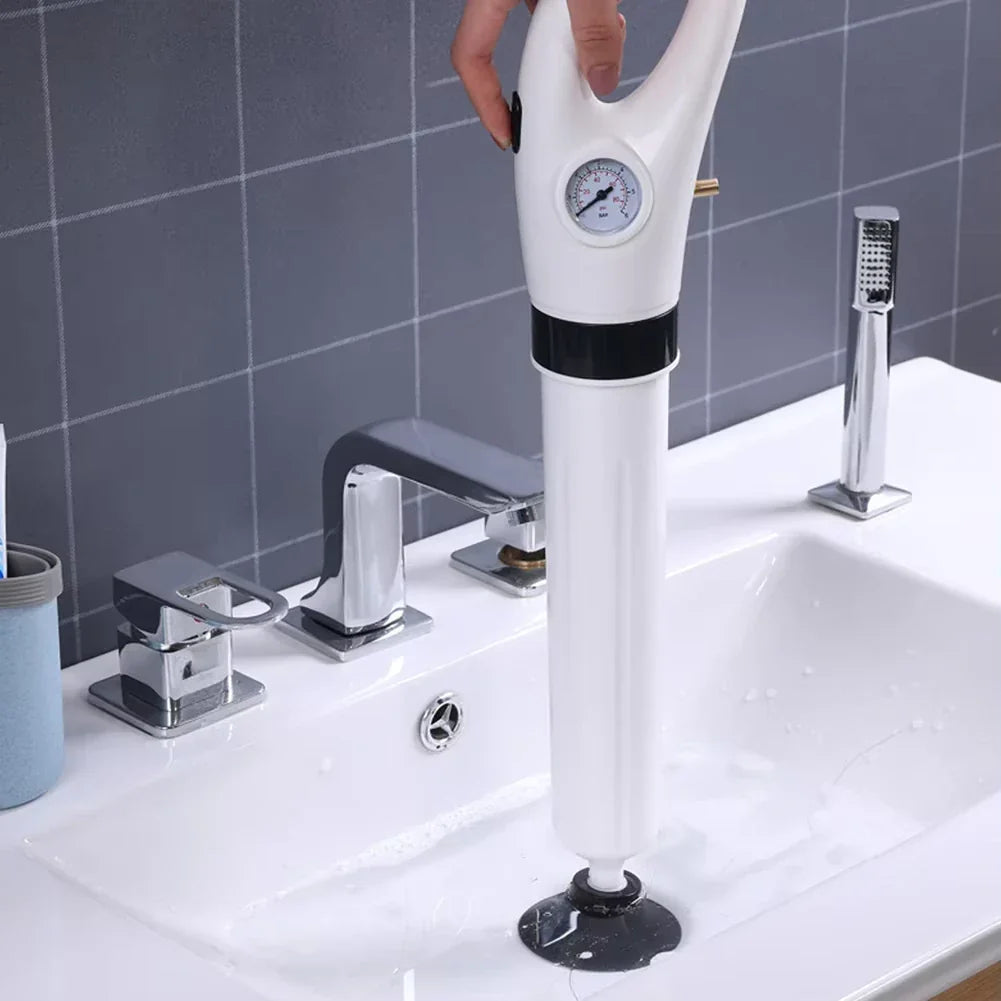 Drain Plunger Compressed Air Chemical-Free