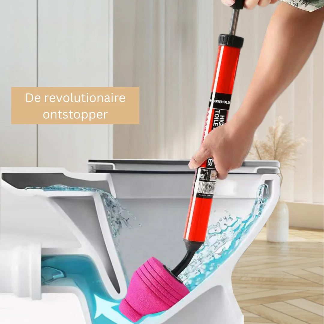 Drain Plunger Pneumatic 120 Psi Ergonomic Handle