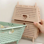 Draining Basket Collapsible Space-Saving Drainage Holes