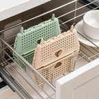 Draining Basket Collapsible Space-Saving Drainage Holes