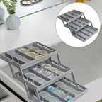 Drawer Organizer 3-Tier Expandable 12 Removable Dividers