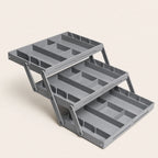 Drawer Organizer 3-Tier Foldable Space-Saving