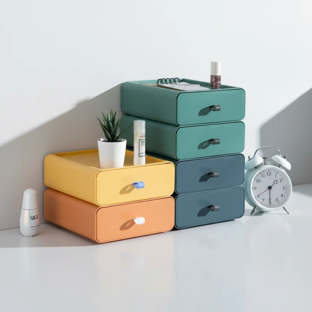 Drawer Organizer Stackable Space-Saving Easy Access