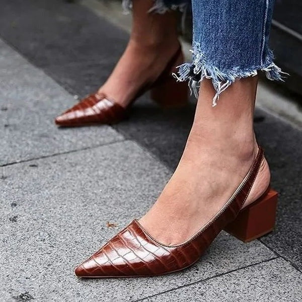 Dress Pumps Low-Cut Cushioned All-Day Support