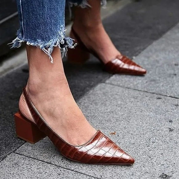 Dress Pumps Low-Cut Cushioned All-Day Support