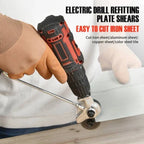 Drill Adapter Metal Cutting Steel Blades & Precision Slots
