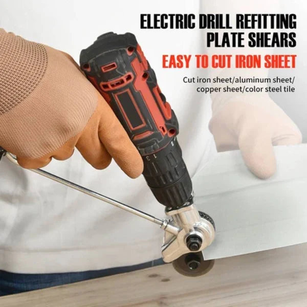 Drill Adapter Metal Cutting Steel Blades & Precision Slots