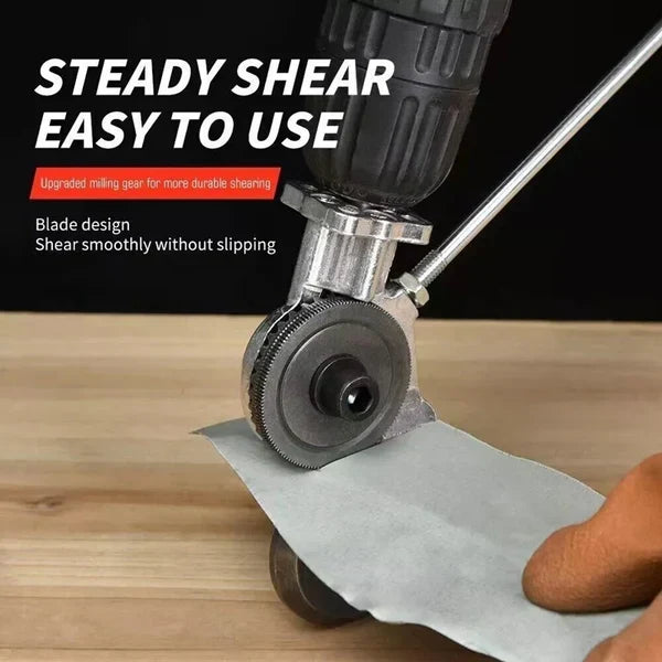 Drill Adapter Metal Cutting Steel Blades & Precision Slots