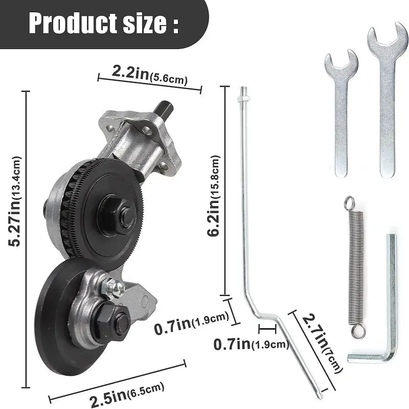 Drill Attachment Metal Cutter 3 Interchangeable Heads