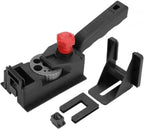 Drill Guide Adjustable Fence & Depth Control Non-Slip Base
