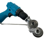 Drill Plate Cutter 3mm Capacity Manganese Steel Blades