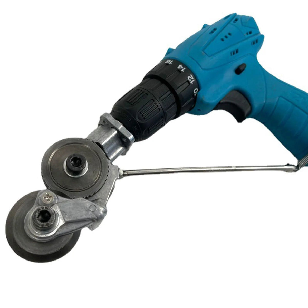 Drill Plate Cutter 3mm Capacity Manganese Steel Blades