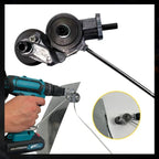 Drill Plate Cutter 3mm Capacity Manganese Steel Blades
