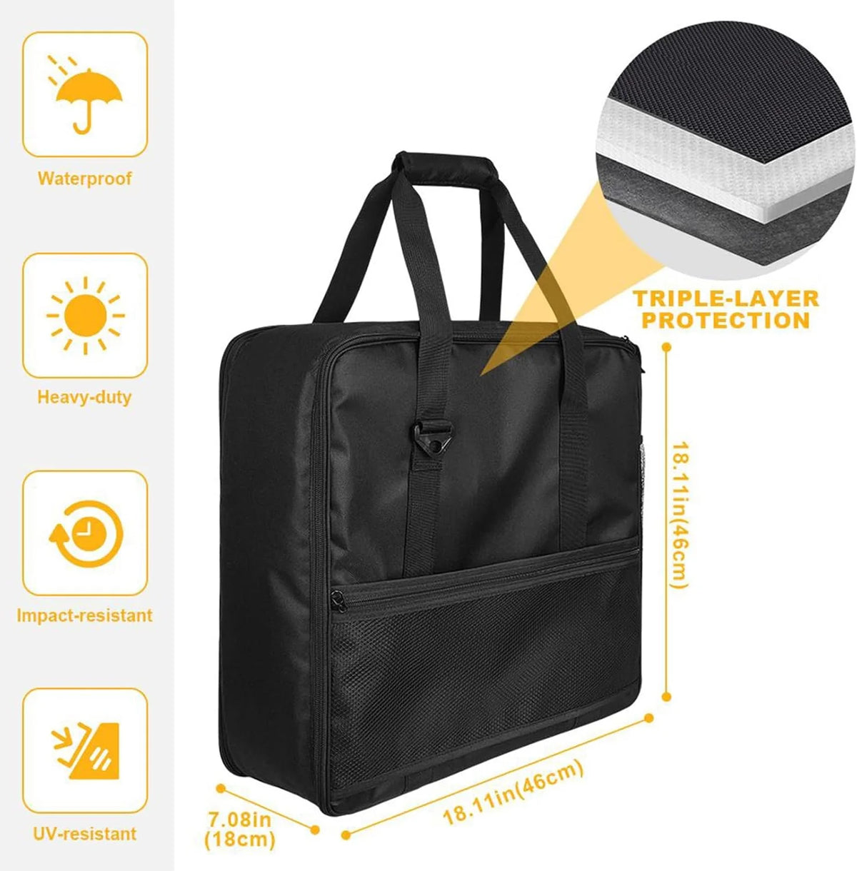 Drink Maker Carrying Bag Shockproof Padded & Waterproof Oxford