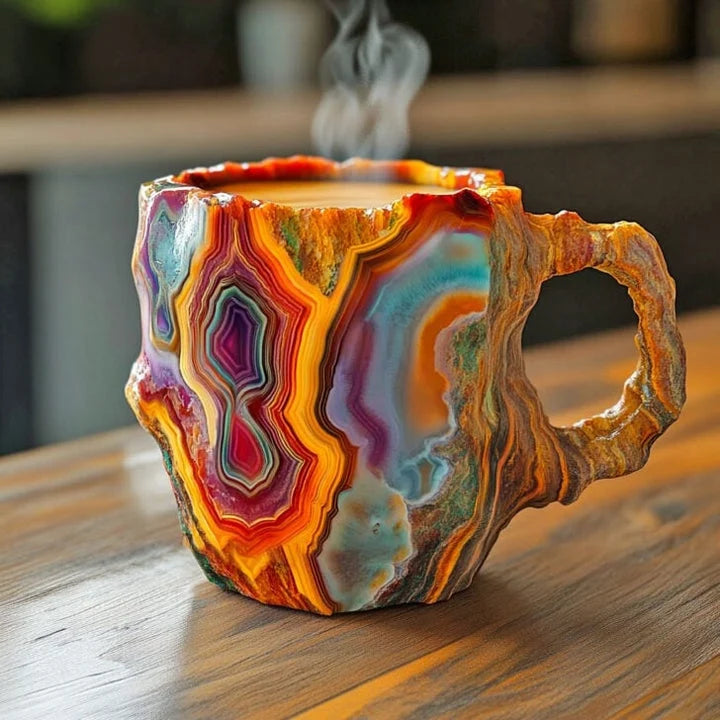 Drinking Cup Crystal-Inspired Insulated Dishwasher & Microwave Safe