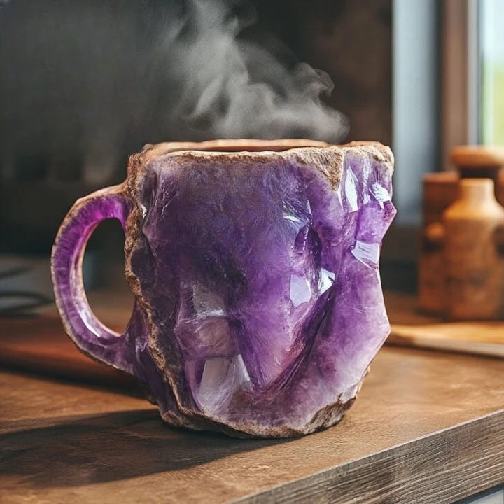 Drinking Cup Crystal-Inspired Insulated Dishwasher & Microwave Safe