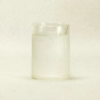 Drinking Glass Ribbed Clear Two Sizes