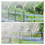 Drip Irrigation System 8mm Tubing Modular Click-Connect