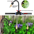 Drip Irrigation System 8mm Tubing Modular Click-Connect