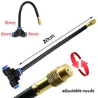 Drip Irrigation System 8mm Tubing Modular Click-Connect