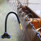 Drip Irrigation System Adjustable Brass Nozzles 10 m Kit