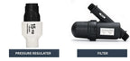 Drip Irrigation System Programmable Timer Pressure-Regulated Adjustable Drip Heads