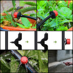 Dripper Set 360° Adjustable Flow 100 Pack Hole Opener