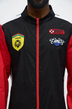 Driver Jumpsuit Breathable Woven Cotton Full Front Zipper