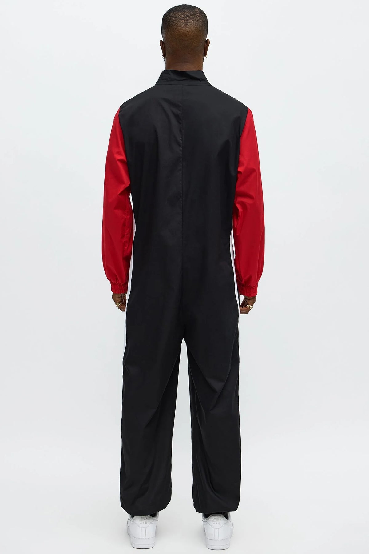 Driver Jumpsuit Breathable Woven Cotton Full Front Zipper