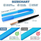 Dryer Vent Cleaner 114 cm Flexible Vacuum Compatible