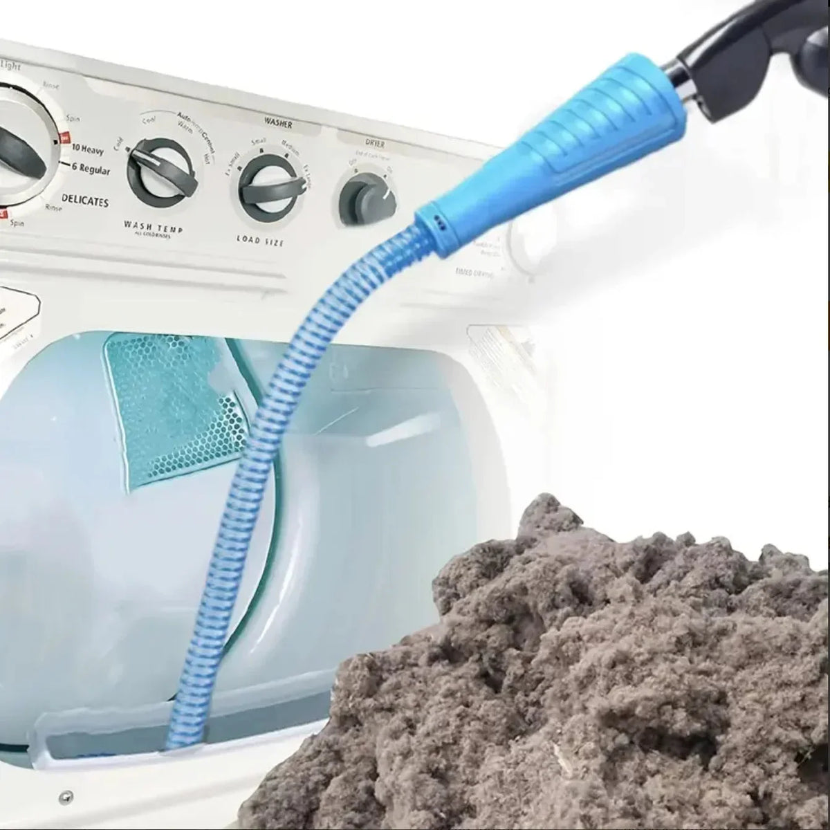 Dryer Vent Cleaner Flexible Universal Vacuum Fit