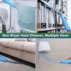 Dryer Vent Cleaner Flexible Universal Vacuum Fit