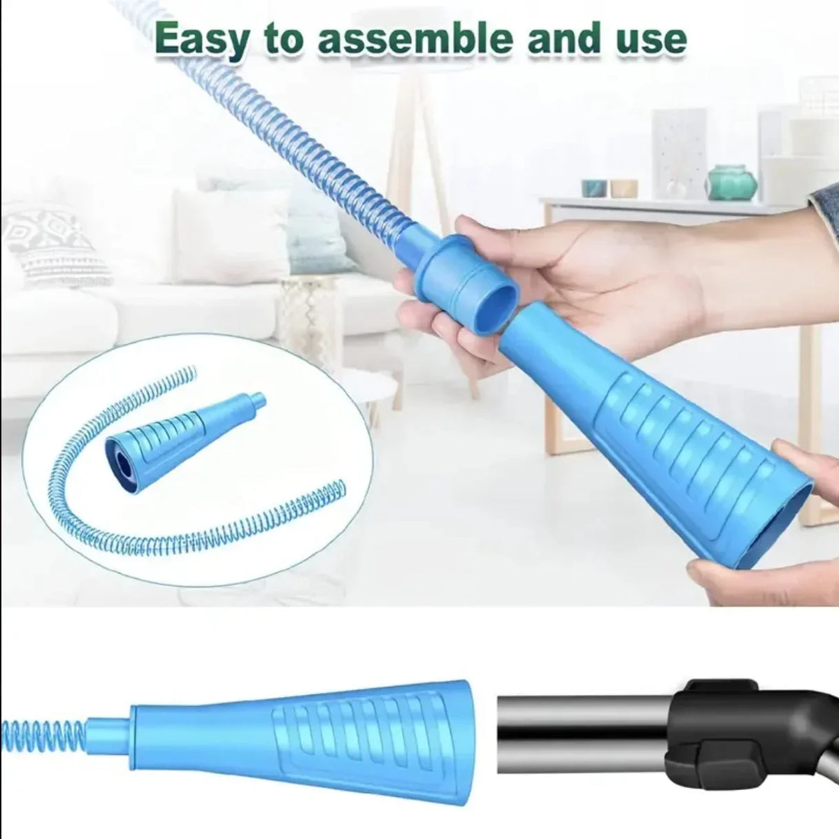 Dryer Vent Cleaner Flexible Universal Vacuum Fit