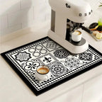 Drying Mat Absorbent Quick-Drying Non-Slip Rubber Base